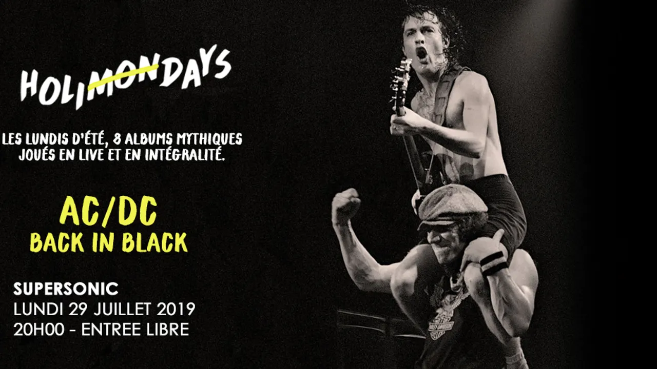 Holi(mon)days • AC/DC - Back in Black / Supersonic