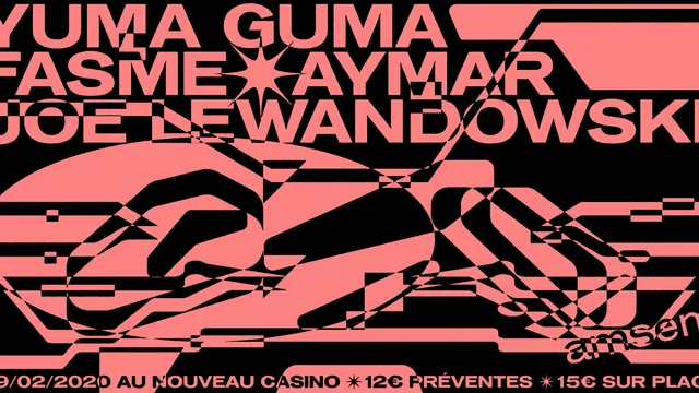 Amsem#6: FASME (Live), Yuma Guma, Joe Lewandowski & Aymar