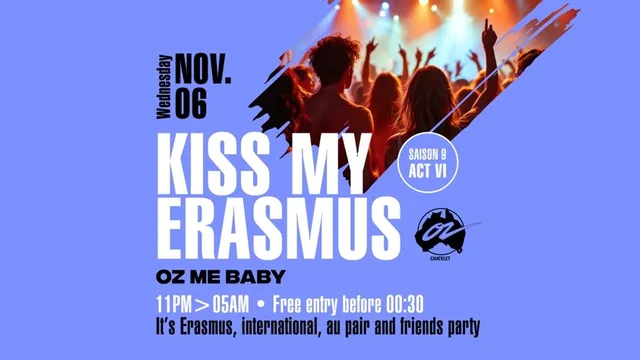 KISS MY ERASMUS @ Café OZ