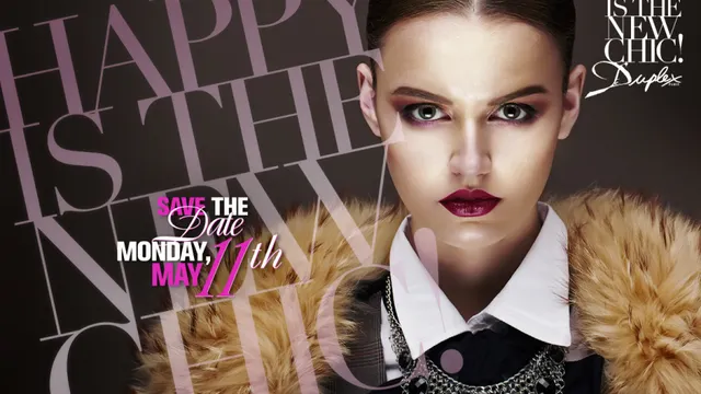 HAPPY IS THE NEW CHIC