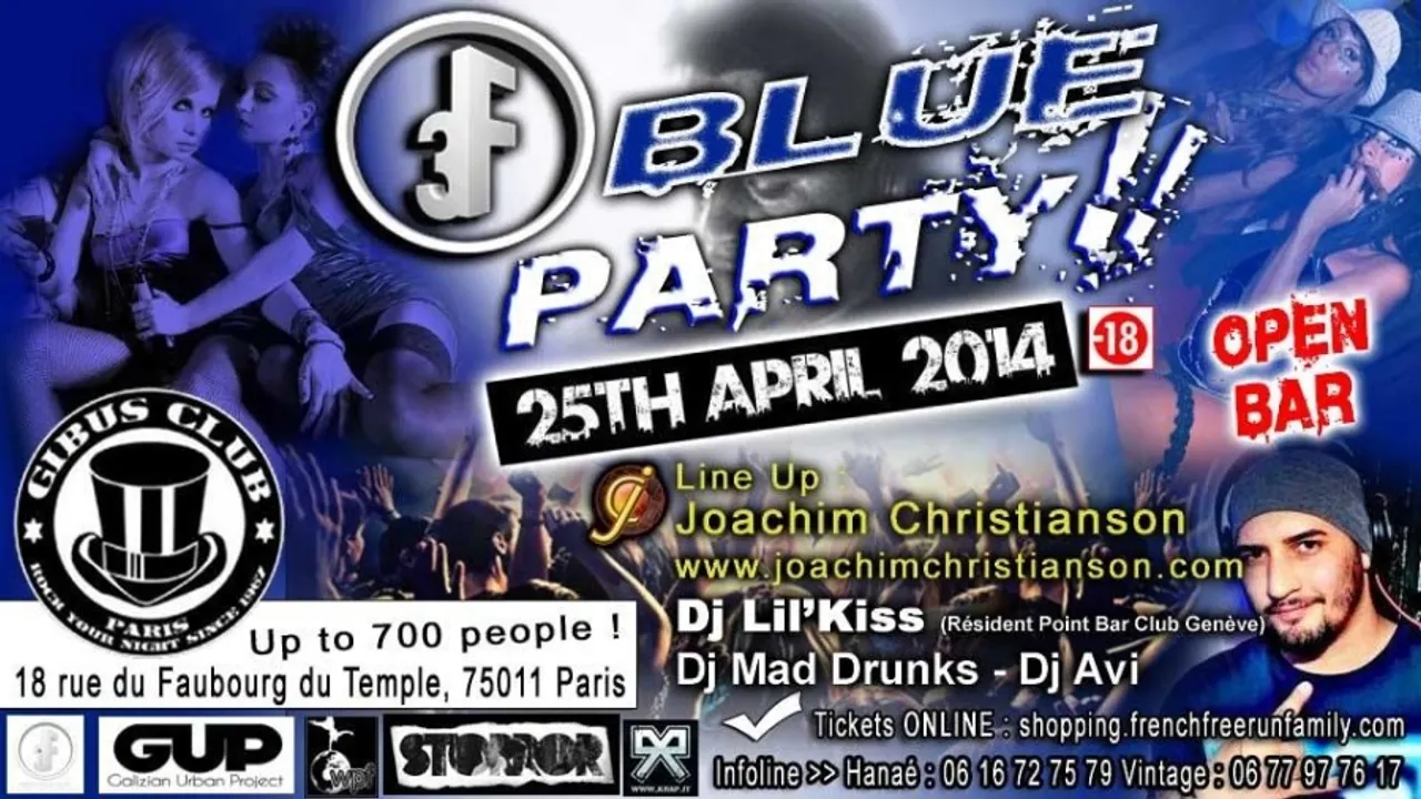 3F Blue Party