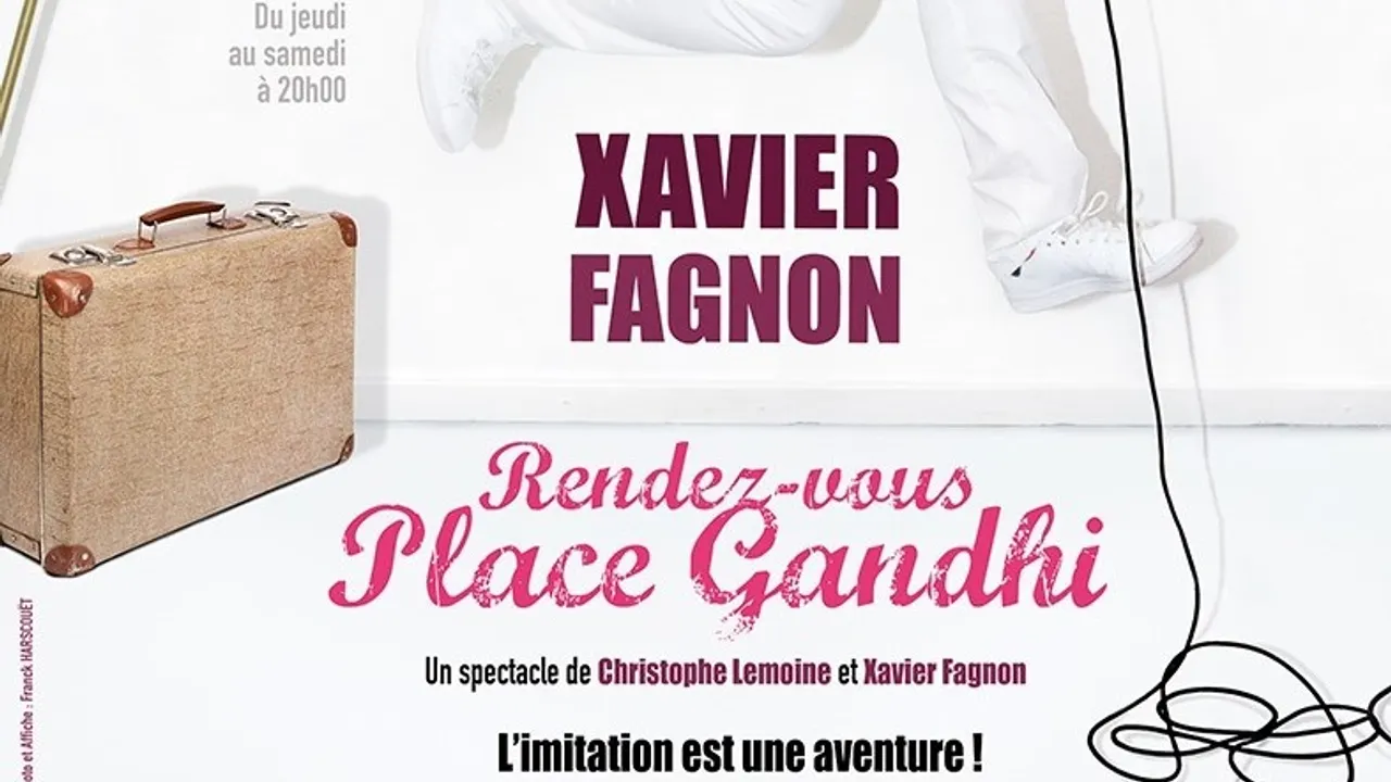 XAVIER FAGNON, Rendez-vous place Gandhi