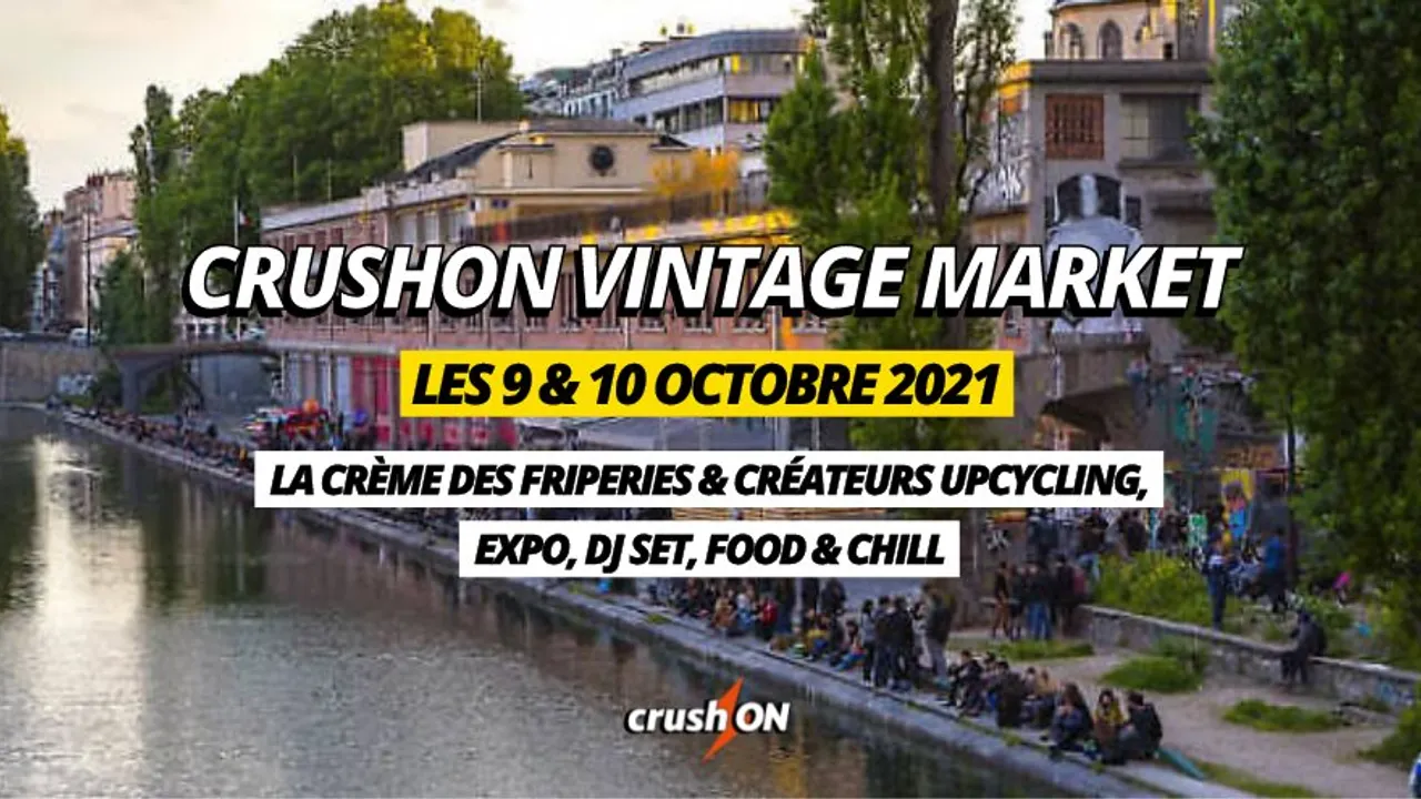 CrushON Vintage Market au Point Éphémère