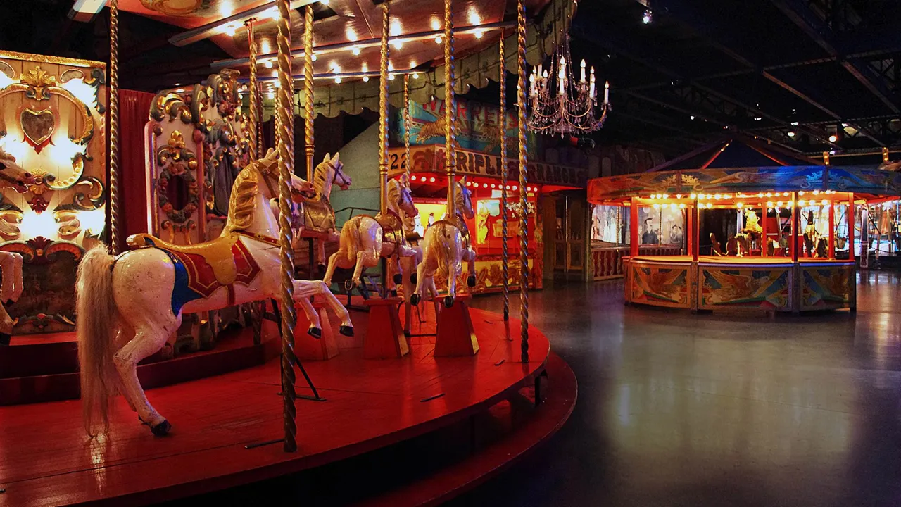 Le Musée des Arts Forains se visite tous les jours pendant les vacances d’hiver !