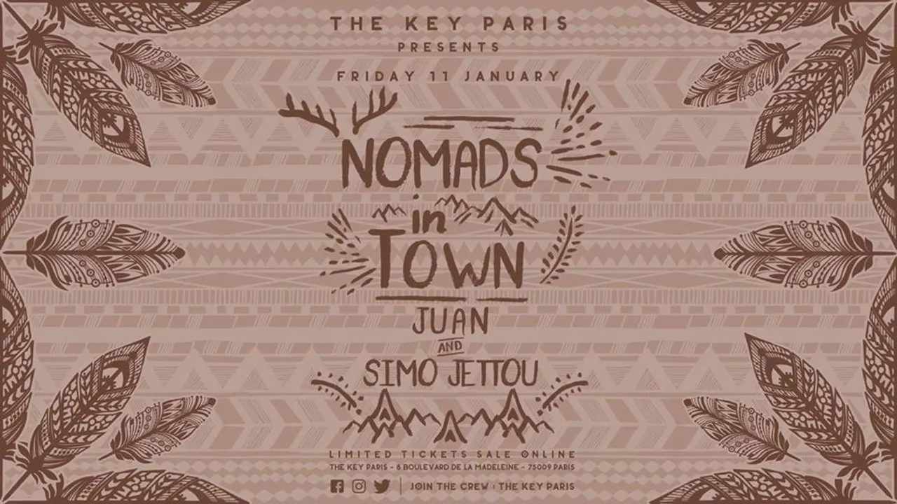 The Key Paris presents : Nomads in town with Juan & Simo Jettou