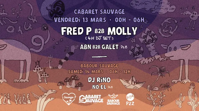 ¡P2z Sauvage 06h-12h W/ Dj Rino?