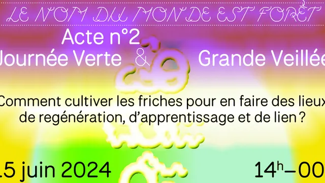 Journée Verte et Grande Veillée