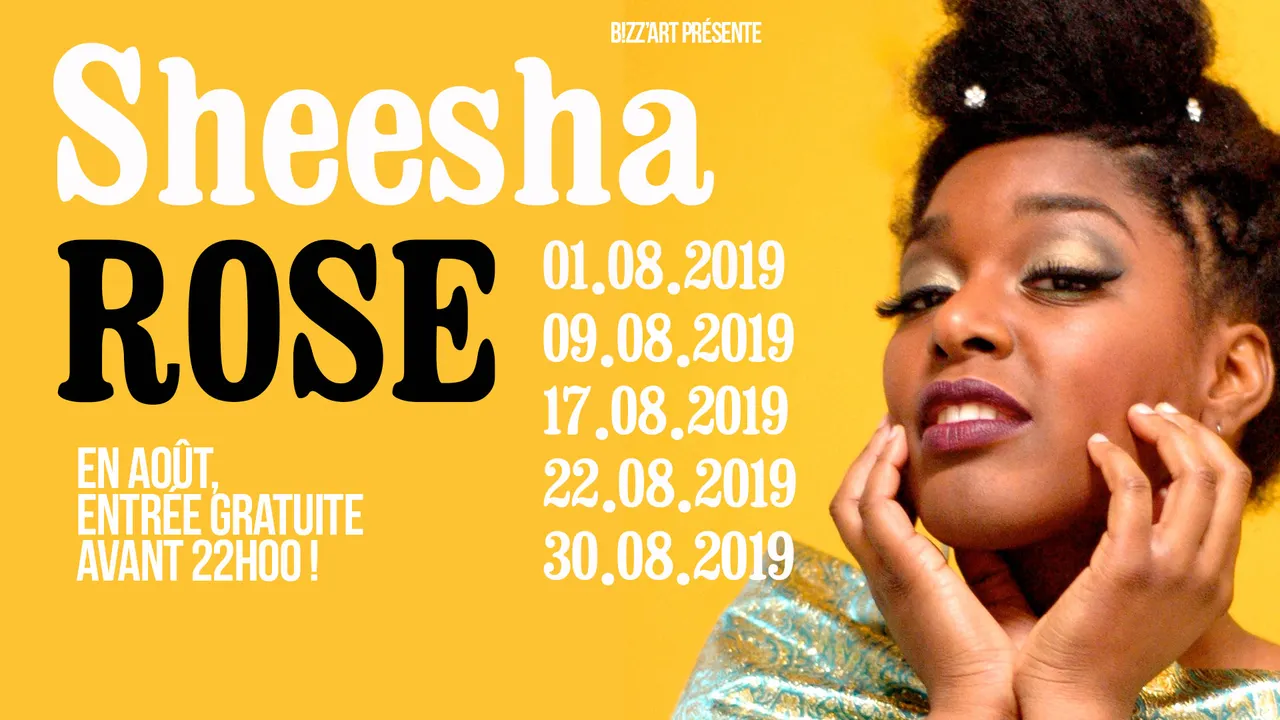 Sheesha Rose en live !