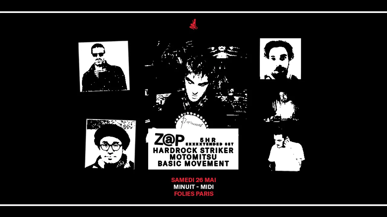 Skylax x Folies Paris: Z@P, Basic Movement, Skylax ⏤ Minuit MIDI