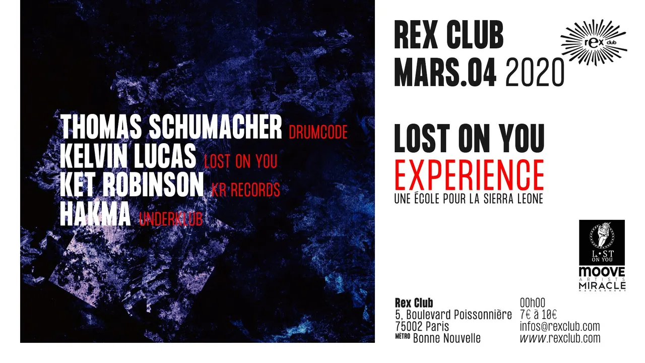 Lost On You Experience: Thomas Schumacher, Kelvin Lucas, & more