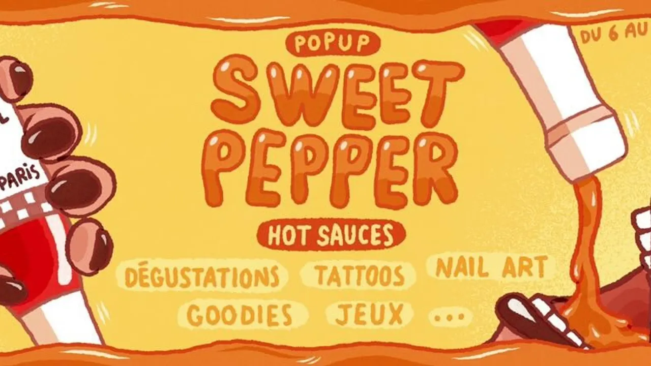 Paris Hot Sauce Popup - Sweet Pepper