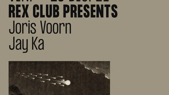 [CANCELLED] Rex Club presents: Joris Voorn & Jay Ka
