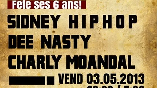 Party à la maison 6 ans déjà