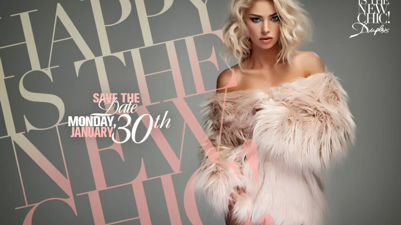HAPPY IS THE NEW CHIC