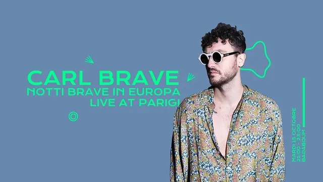Carl Brave live a Parigi