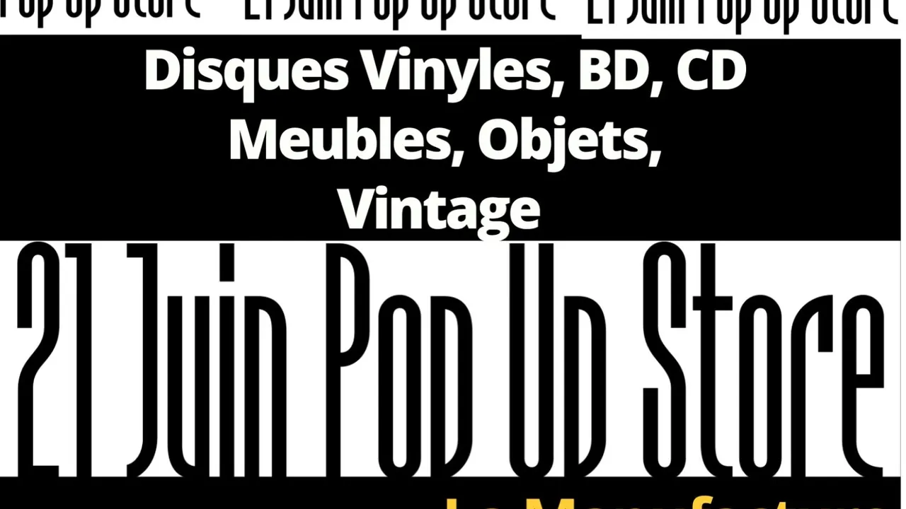 Vente de vinyles