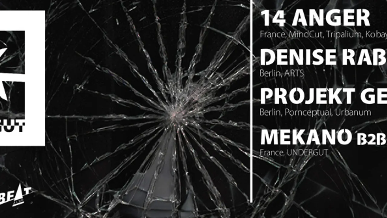UNDERGUT w/ 14anger, Denise Rabe & Projekt Gestalten