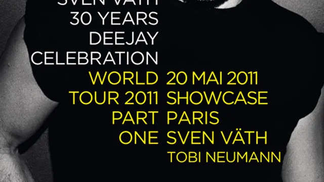 SVEN VÄTH : 30 YEARS DEEJAY CELEBRATION