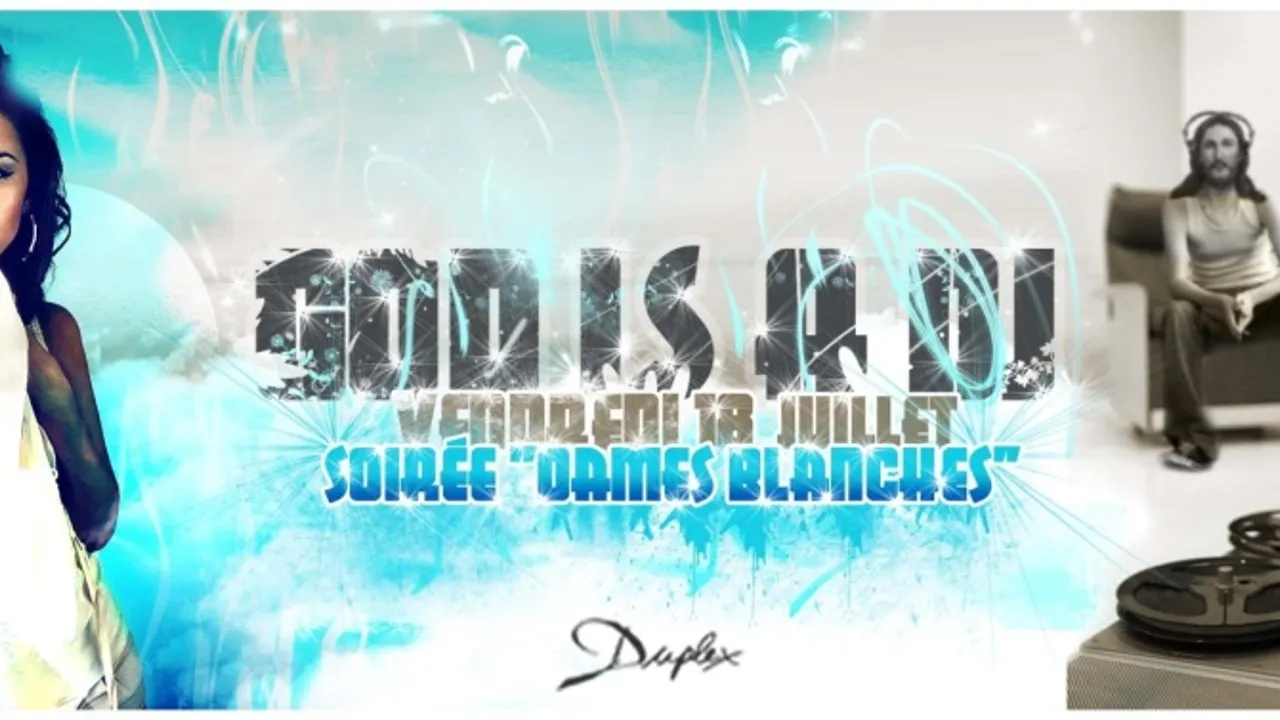 GOD IS A DJ  "White"