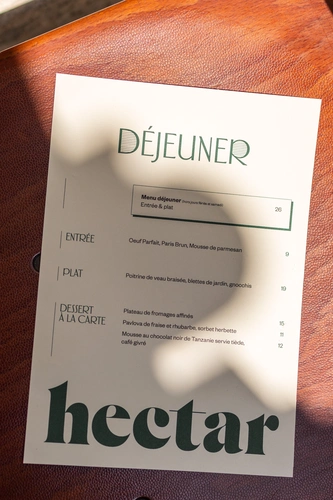 Benjamin Schmitt Restaurant (ex Hectar)