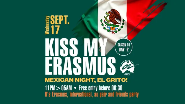 Kiss my Erasmus @ Café OZ