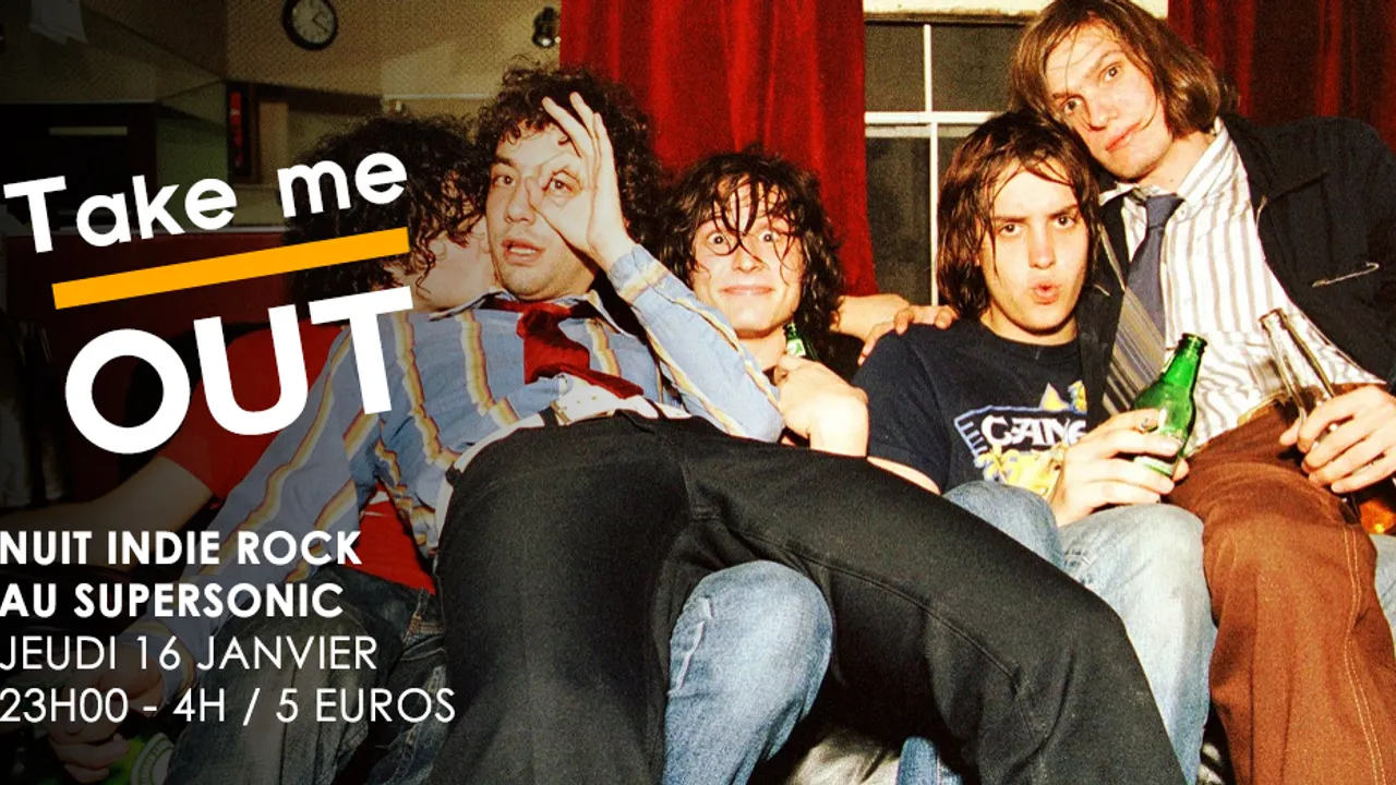 Take Me Out / Nuit indie rock du Supersonic