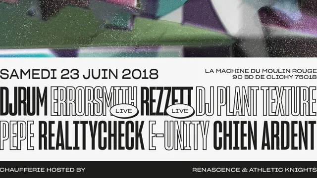 La Machine présente : Djrum, Errorsmith, Rezzett & Guests