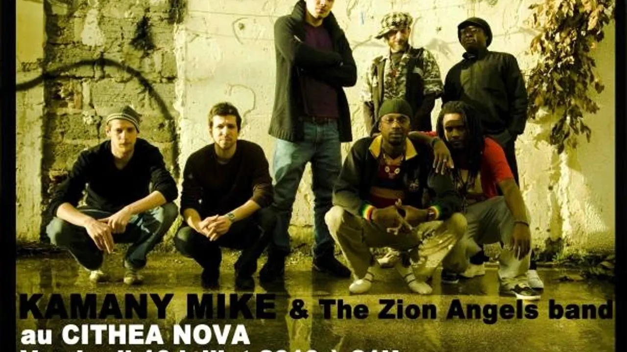 KAMANY MIKE & The Zion Angels band en concert