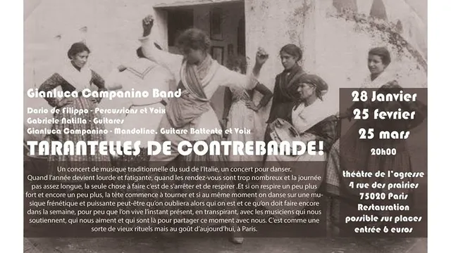 Tarantelles de contrabbande