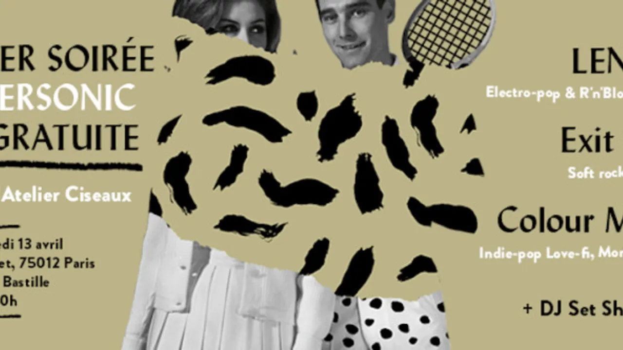 MERCREDI LABEL Atelier Ciseaux/LENPARROT/EXIT SOMEONE/COLOUR ME BRITTLE/DJset SHADAZZ Magazine