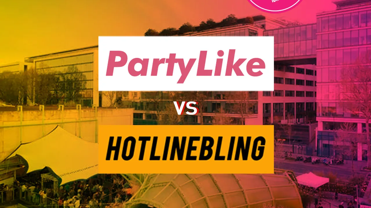Party Like VS Hotline Bling - Hip hop party @wanderlust