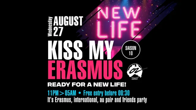 Kiss my Erasmus @ Café OZ