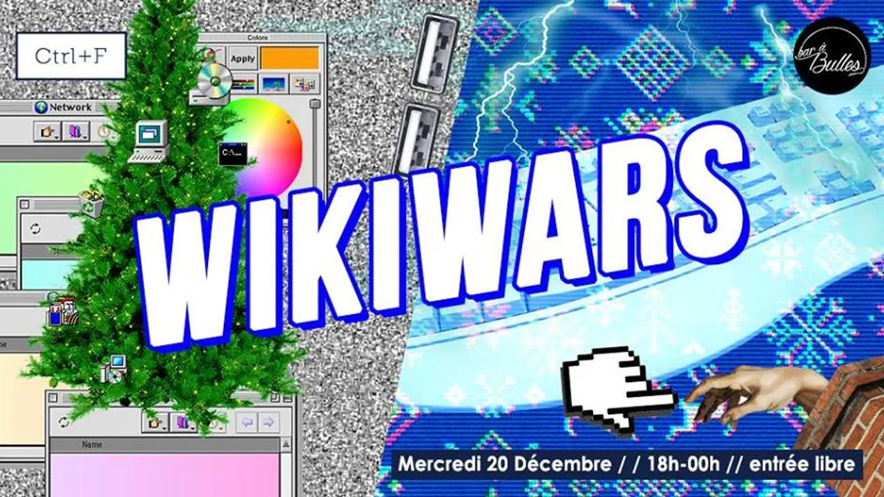 Les Wikiwars au Bar à Bulles