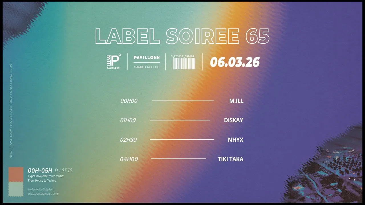 Pavillonn Label Soirée Club