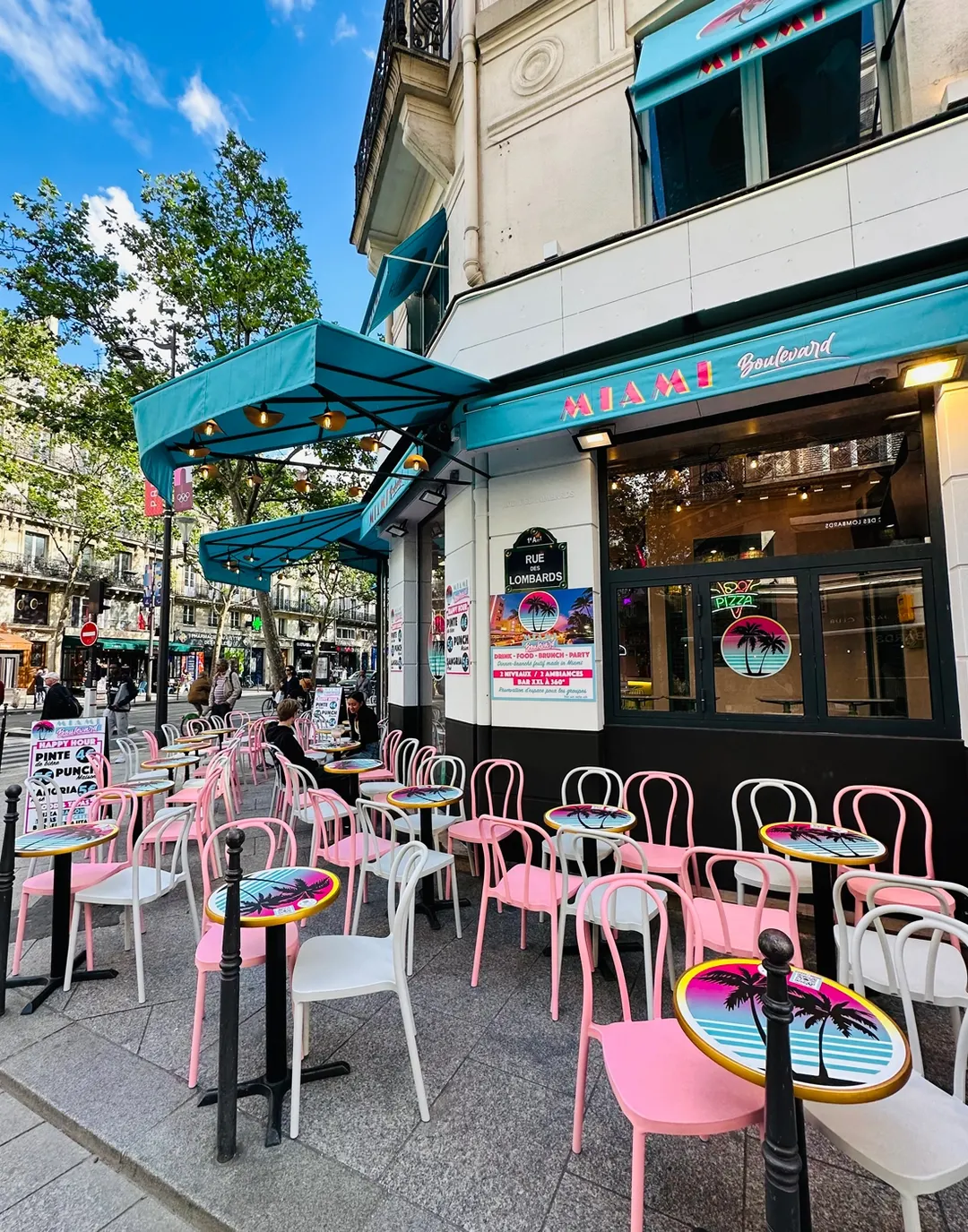 Miami Boulevard Bar Paris