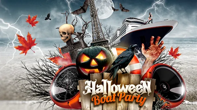 Halloween Boat Party : Croisière , Open Bulles , BBQ