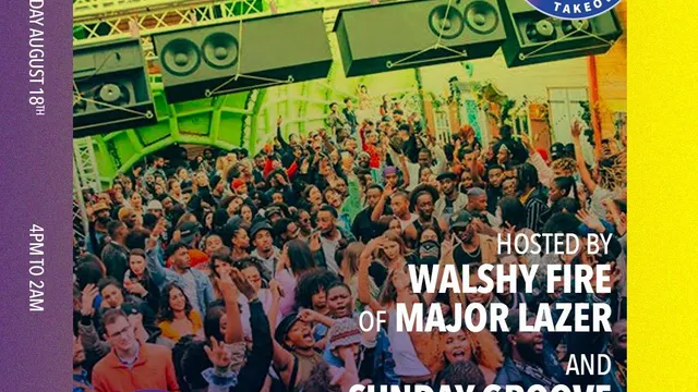 Sunday Groove feat Walshy Fire (Major Lazer) au Wanderlust