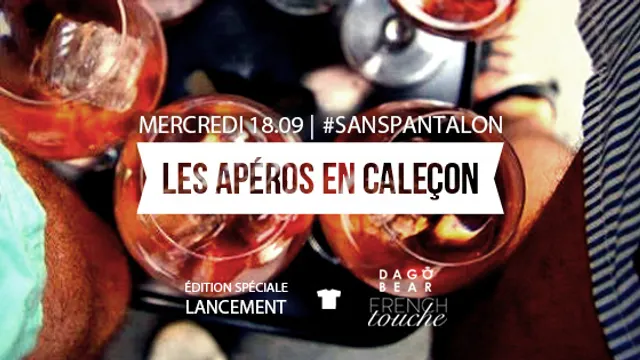 Le retour de l'Apéro en caleçons - Dagobear x Le Calbar