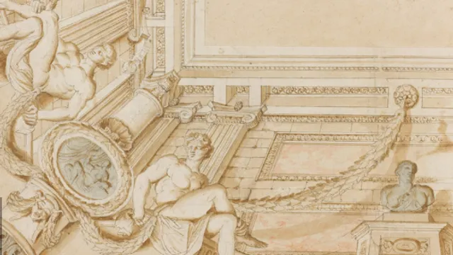 Peupler les cieux. Dessins pour les plafonds parisiens au XVIIème siècle