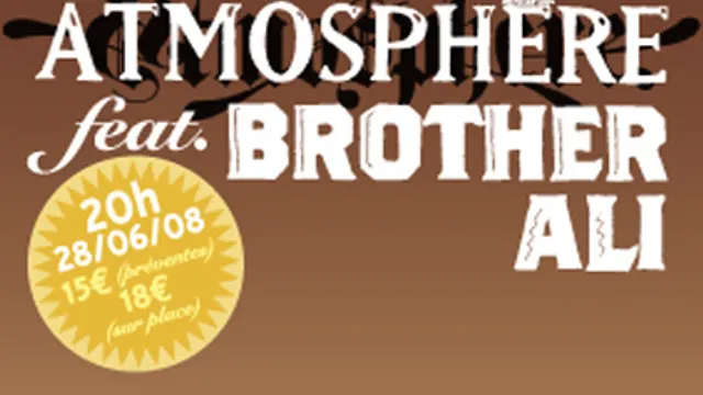 ATMOSPHERE FEAT BROTHER ALI
