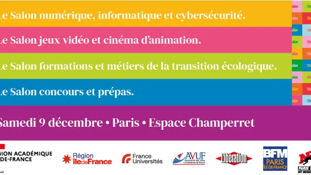 4 SALONS DE L’ÉTUDIANT POUR PRÉPARER SON AVENIR