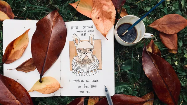Coffee Sketching au Pavillon des Canaux