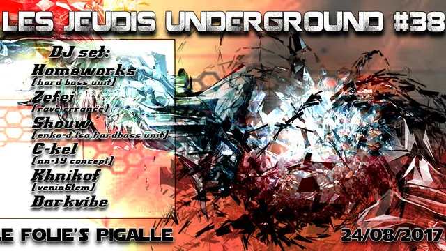 Les jeudis underground#38