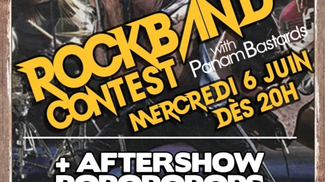 Soirée Athlètes de la nuit : Rock Band Contest with Panam Bastards + Aftershow The Popopopops