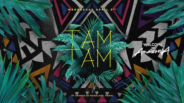 Mercredi 03 Avril x New TAM TAM