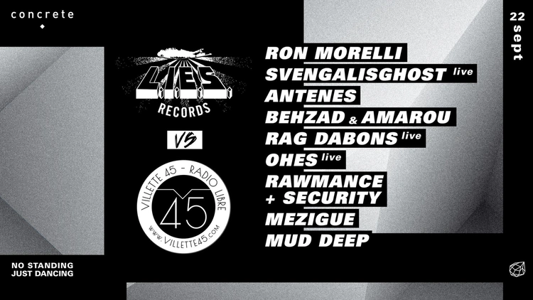 Concrete [Villette 45 X LIES Records]