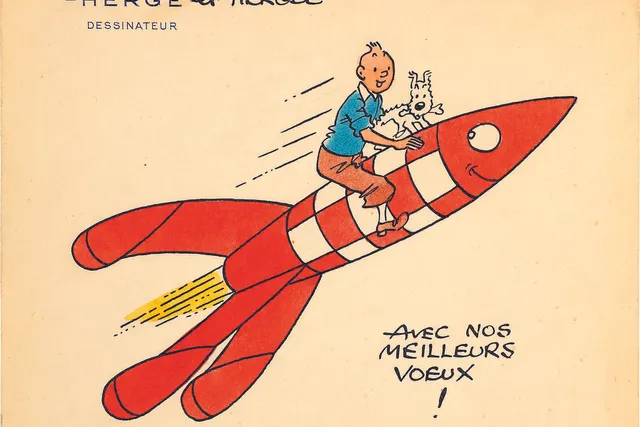 Tout l'univers de Tintin aux enchères