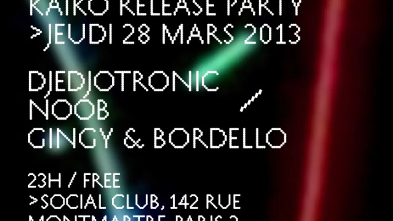 Kaiko Release Party