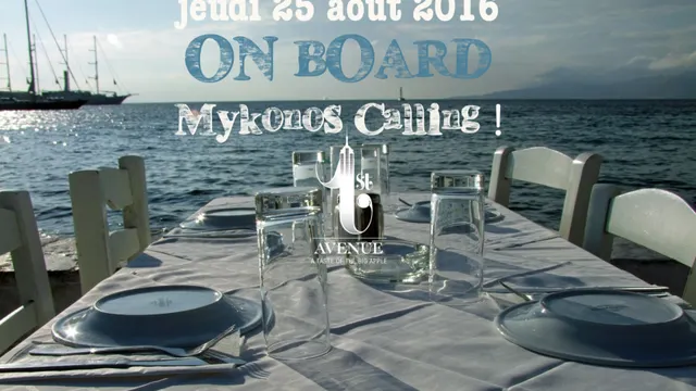 On Board Mykonos Calling!