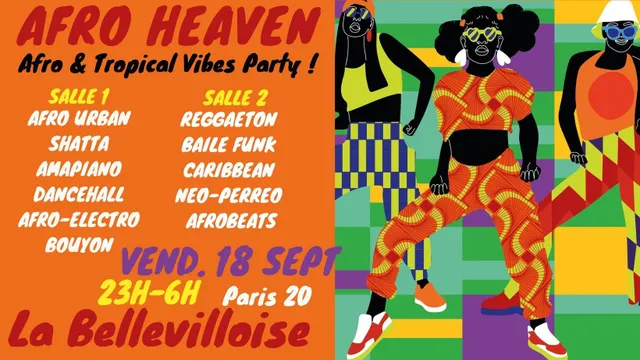 AFRO HEAVEN - Afro & Tropical vibes Party